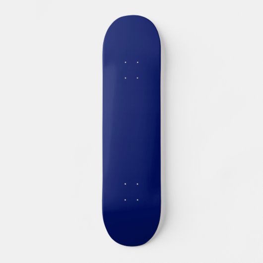 Carte à roulettes Solid Navy Blue Skateboard (Recto)
