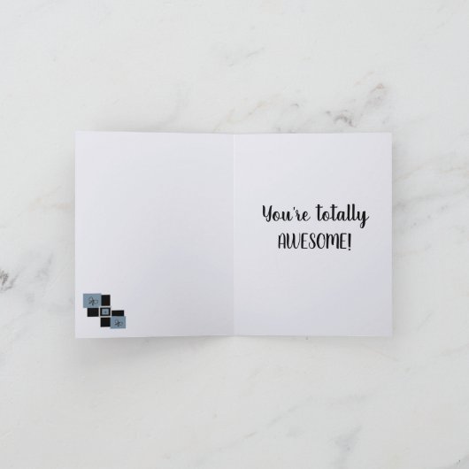 Carte à ruban noir (Intérieur)