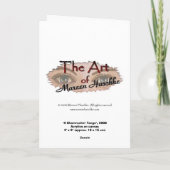 Carte "A Shamrockin' Tango" (Dos)