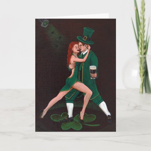 Carte "A Shamrockin' Tango" (Devant)