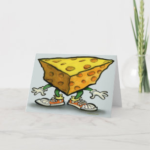 Carte à tête de fromage