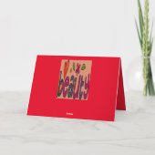 Carte à thème beauté pour toutes les occasions (Dos)