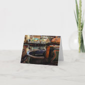 Carte à thème Canal. Vide pour ton propre message. (Devant)