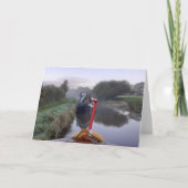 Carte à thème Canal. Vide pour ton propre message. (Devant)