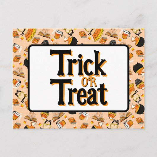 Carte à thème Cute Halloween Baking (Devant)