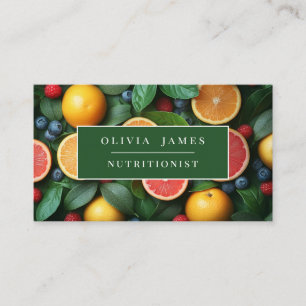 Carte à thème Fruit pour agriculteurs Chefs Nutrit