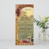 Carte à thème Vignoble ou vin (Debout devant)