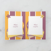 Carte A ton 1er Anniversaire fait l'un pour l'autre viol (Intérieur)