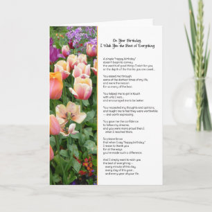 Carte À Ton Anniversaire, Je Te Souhaite Le Meilleur...