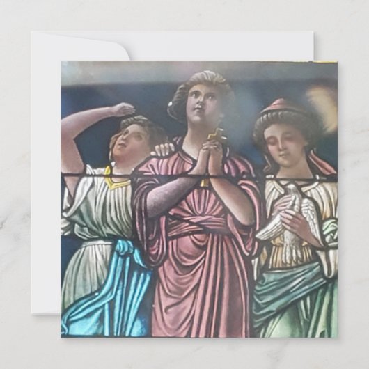 Carte à travers l'affiche en verre (Devant)