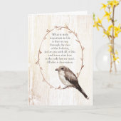 Carte À travers les yeux de l'Inspirationnel infini (Fleur jaune)