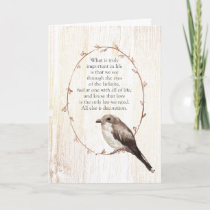 Carte À travers les yeux de l'Inspirationnel infini