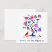 Carte A tree of life (Devant / Derrière)