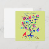 Carte A tree of life (Devant / Derrière)