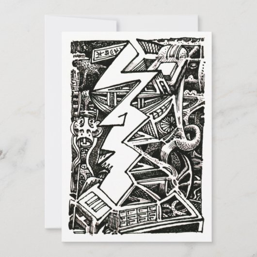 Carte à trois quarts (Devant)