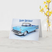 CARTE ***À UN HOMME CLASSIQUE** LE ***VOTRE ANNIVERSAIRE (Fleur jaune)