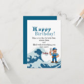 Carte À un plombier  (Devant/Arrière en situation)