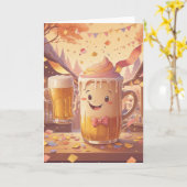 Carte À une autre année (Fleur jaune)