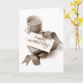 CARTE À UNE DAME SPÉCIALE LE JOUR DE LA MÈRE (Fleur jaune)