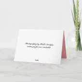 Carte À une maman merveilleuse... (Dos)