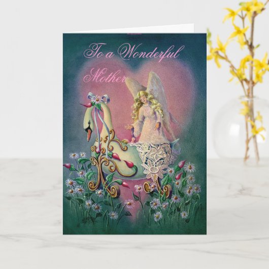 Carte À une mère merveilleuse (Fleur jaune)