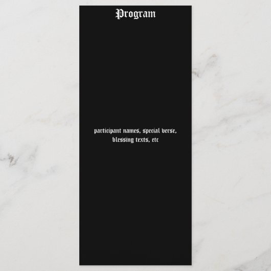 Carte à usage multiple à noeud celtique (Dos)