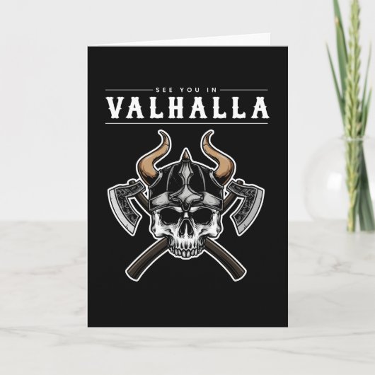 Carte À Valhalla Vikings Nordic (Devant)