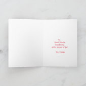 Carte à vin de vacances (Intérieur)