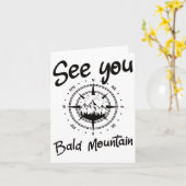 Carte A Voir Dans Bald Mountain Vacances Ski Comp (Fleur jaune)