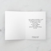 Carte À Votre Anniversaire, Prenez Le Temps...Religieux (Intérieur)