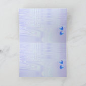 Carte À vous avec bleu (Intérieur)