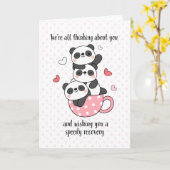 Carte À Vous En Pensée (Fleur jaune)