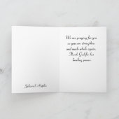 Carte A Vous êtes guéri (Intérieur)