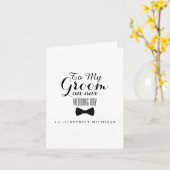 Carte | À vous le jour de mariage (Fleur jaune)