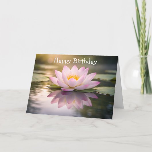 Carte A Waterlily (Devant)