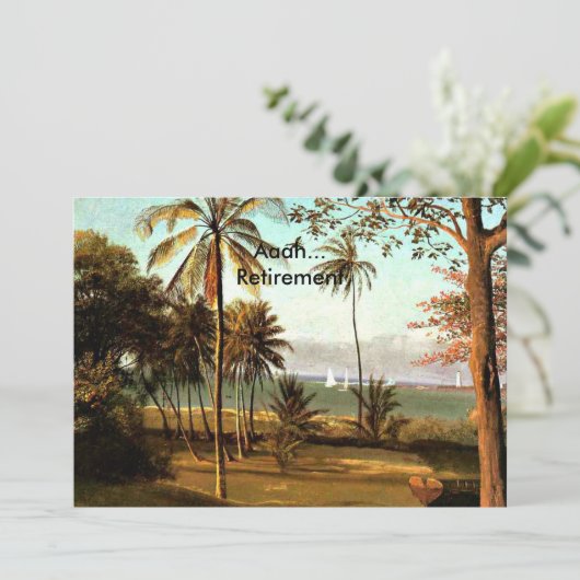 Carte Aaah...Retraite, Scène Floride (Debout devant)