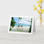 Carte Aaah...Retraite, voeux de Noël (Fleur jaune)