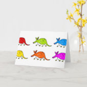 Carte Aardvarks (Fleur jaune)