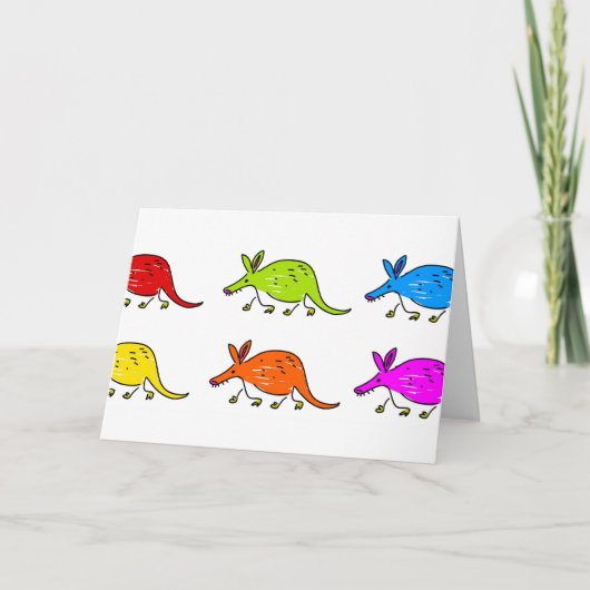 Carte Aardvarks (Devant)