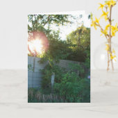 Carte Abandon des greniers (Fleur jaune)