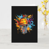 Carte Äbäsketllco. Colorful Sketll Graphic (Fleur jaune)