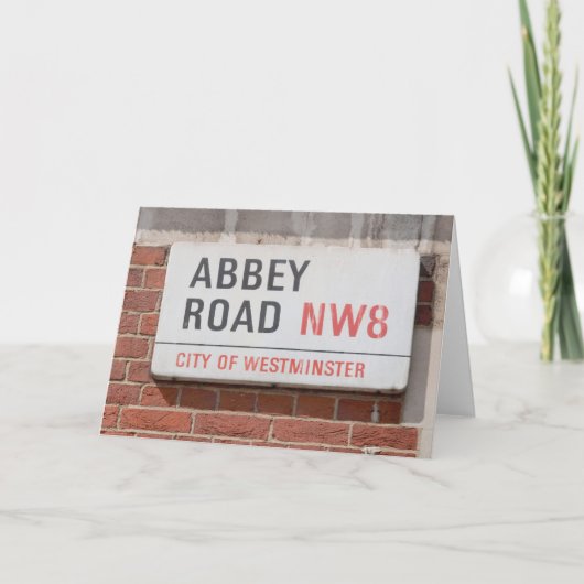 Carte Abbey Road (Devant)