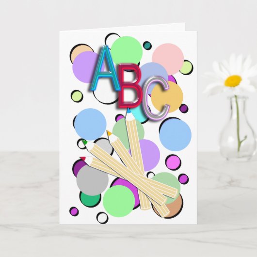 CARTE ABC (Petite plante)