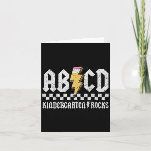 Carte Abcd Maternelle Rocks Crayon Foudre Enseignants