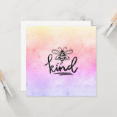 Carte Abee Genre Rainbow Ombre (Devant/Arrière en situation)