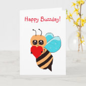 Carte Abee My Love Anniversaire (Fleur jaune)