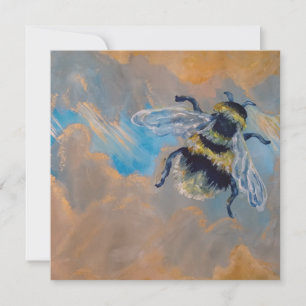 Carte Abeille dans le ciel