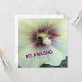 Carte Abeille Extraordinaire ! (Devant/Arrière en situation)