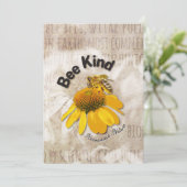 Carte Abeille - Nature Harmonieuse (Debout devant)