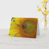 Carte Abeille S'installe (Fleur jaune)